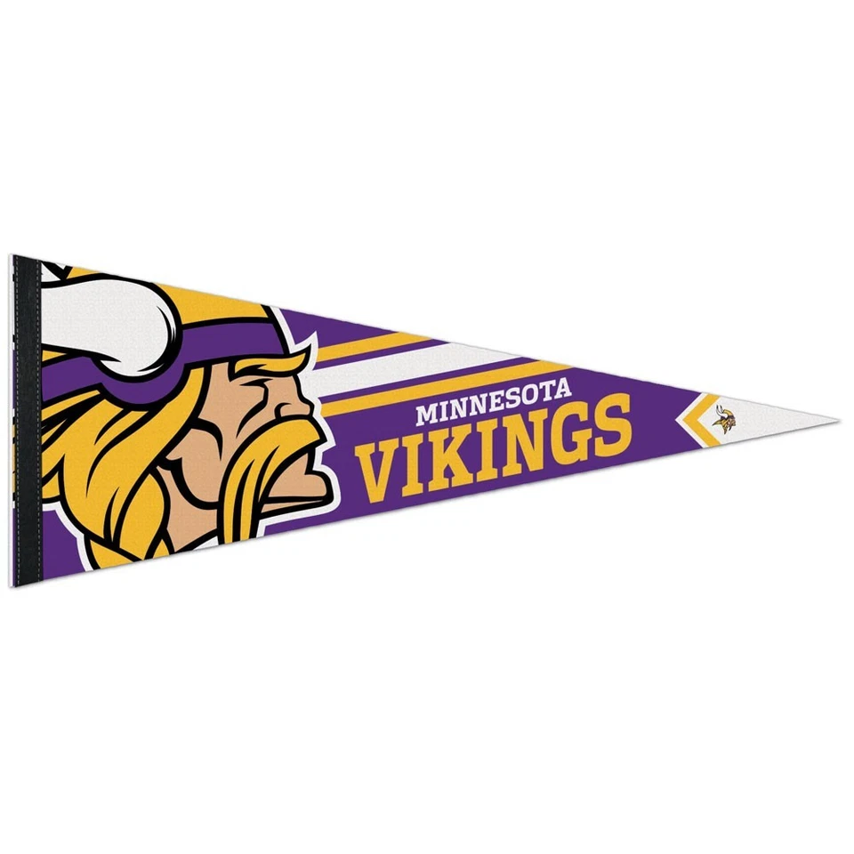 WINCRAFT EST. 1961 NFL Premium Wimpel 75 x 30 cm Minnesota Vikings