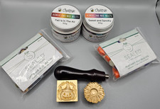 Honey Bee Stamps Wax Seal Stamp Heads Bundle - 3D Jack O Lantern & Sunflower