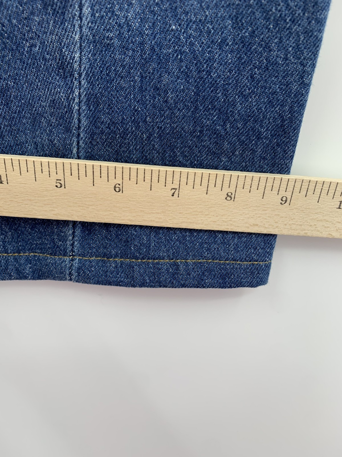Levis Jeans Womens 28 Blue 94 Baggy Wide Leg Denim Pants Medium Wash thumbnail 11