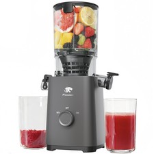 T33 Cold Press Juicer Machines, 5.3" Large Feed Chute Slow Masticating Juicer...
