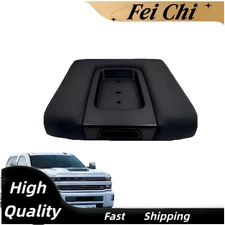 Black Middle Seat Console Armrest Lid For 2014-2017 Silverado Sierra 22881398