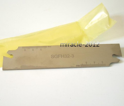 SGFH32-3 SGFH332 3 mm parte fuori lama scanalatura piastra di taglio portautensili tornio CNC - Foto 4 di 4