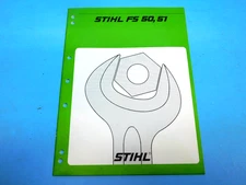 SERVICE  REPAIR MANUAL FOR STIHL FS 52 62 66 TRIMMER     ---    BOX 2780 MM