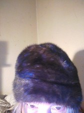 Neue Pelzmütze, Relikt aus meiner Russlandreise 1990, angetragen, Hutgröße 7