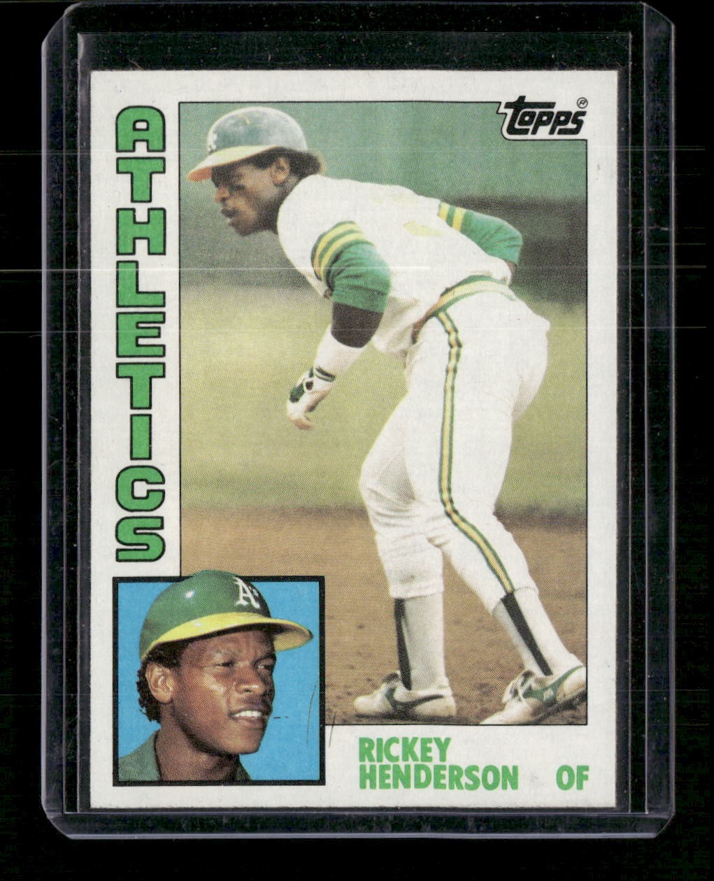 1984 Topps #230 Rickey Henderson Oakland Athletics