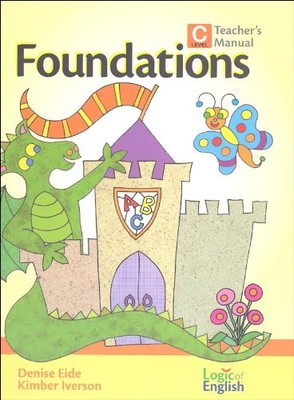 THE LOGIC OF ENGLISH FOUNDATIONS C TEACHER'S MANUAL - Hardcover **BRAND NEW**