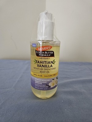 Palmer's Cocoa Butter Formula Body Oil, Moisture Drenching Tahitian Vanilla, 6.5