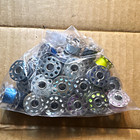 Lot of Metal Sewing Machine Bobbins, Mixed Colors, Universal Compatible about 32 — photo 1