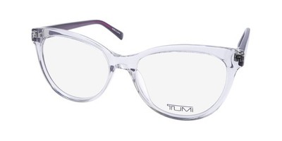 NEW TUMI VTU012 EYEGLASSES 52-16-140 FULL-RIM CAT EYE 04G0 WOMENS METAL &
