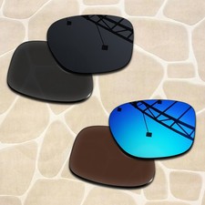 2 Pairs POLARIZED Replacement Lenses for Oakley Valve New 2014 OO9236 60mm