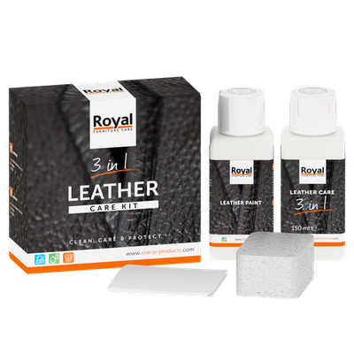Oranje / Royal Leather Care Kit 3 in 1 2x150ml Lederpflege für Glattleder