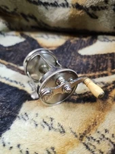 Rare Antique Meisselbach Takapart Casting Reel 100 yd Only Marked on Back Plate