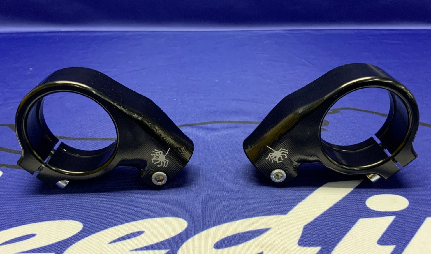 Spider Billet Clip-Ons 25 Offset 50mm 50.25.50-1