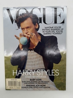 Harry Styles Vogue Magazine December 2020 Issue