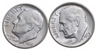 Choice Unc 1963 P+D Roosevelt Dime Gem BU Collection Lot Set *5151 — photo 1
