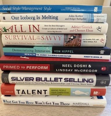 10-Book HR Talent Management Lot   Goldsmith Kotter What Got You Here Primed