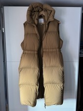 Tommy Hilfiger Daunenweste Mantel Ärmellos Braun Jacke S