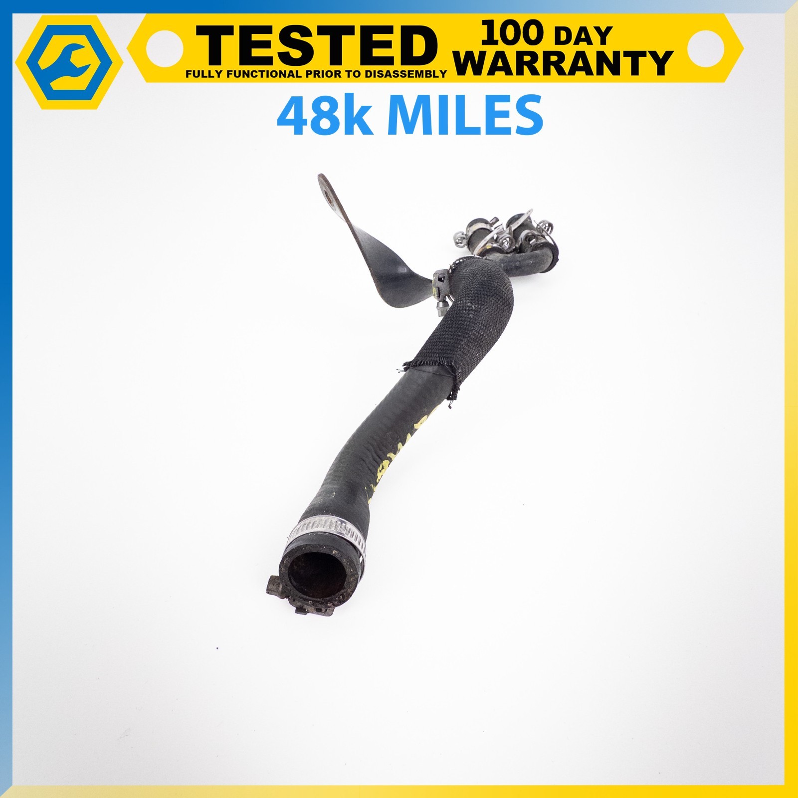 04-19 MASERATI GRANTURISMO QUATTROROPRTE HEATING VALVE WATER PUMP HOSE PIPE OEM