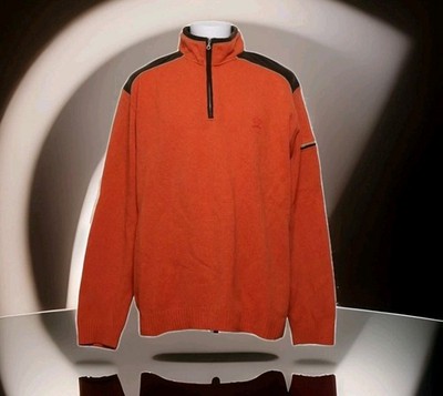 Paul & Shark Yachting Merino Troyer XXL   100% Merinowolle   Orange   mit...