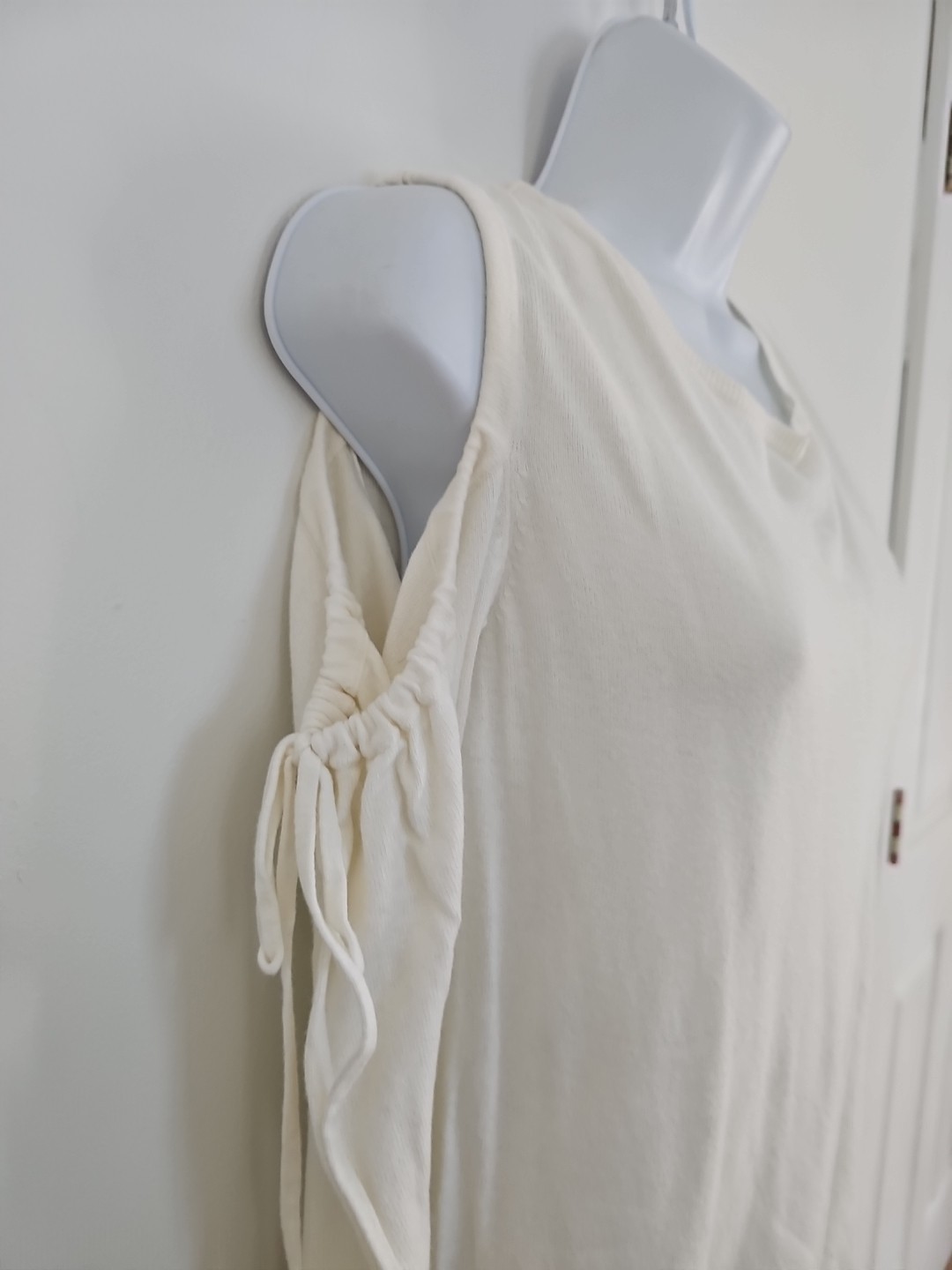 Express Ivory Pullover  Adjustable Cold Shoulder … - image 3