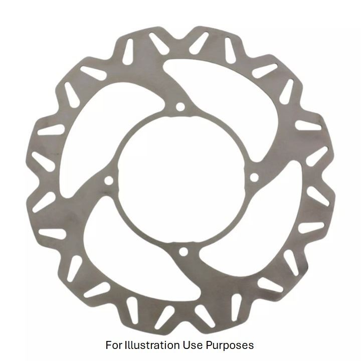 EBC Extreme MX Rotor Rear Right for Kawasaki KDX 200 H 1995 - 1999