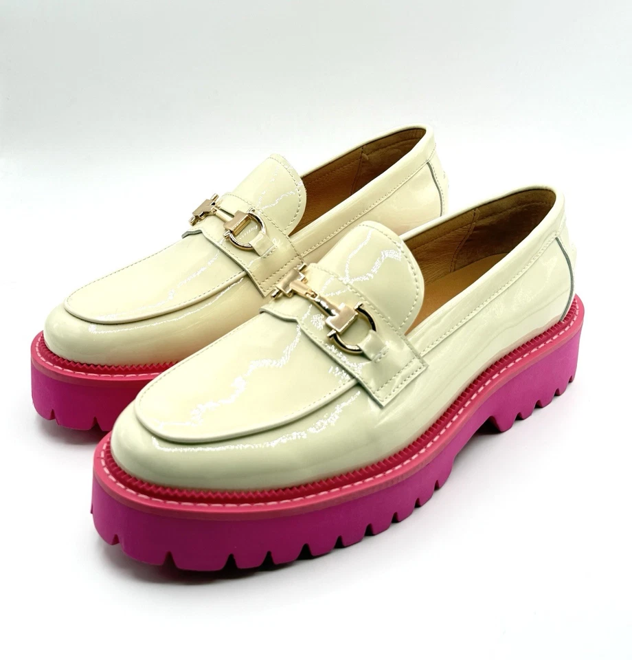 Mocasines para mujer Marc Nolan Ms. Boulevard crema/rosa charol Bit 11 Foto 3 de 4