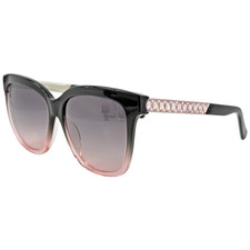 Swarovski SK0366 Womens Plastic Sunglass 05B Black 57-16 Gray Gradient