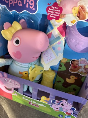 Peppa Pig Grunz & Kuschel Evie Interactive Baby Doll - Talks, Eats, And Sleeps