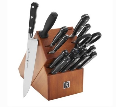 NEW JA Henckels Couteau 16pc Knife Set w/ Wooden Block NEW Never Opened