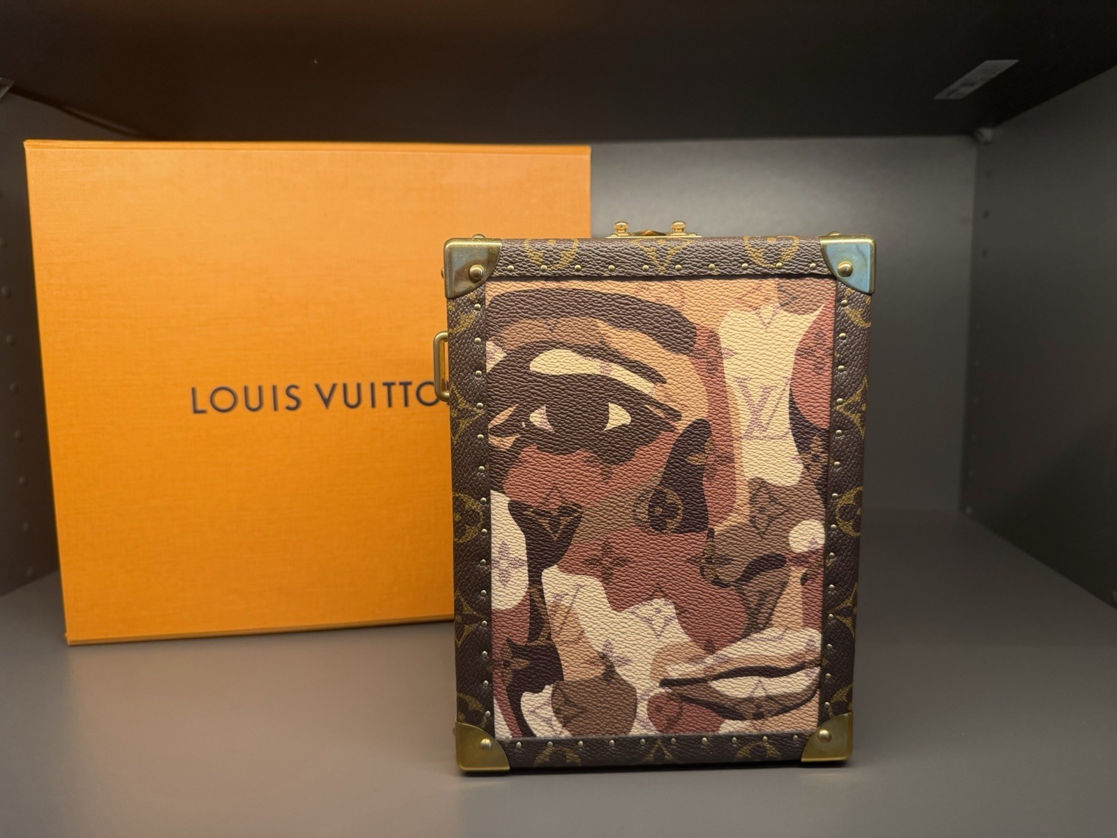 Extremely Rare Louis Vuitton Hard Back Bag image 3