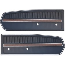 1968 Mustang Deluxe & Shelby; Door Panels wit...