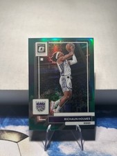 2022-23 Panini Optic Green Prizm Richaun Holmes /5 #139 Kings