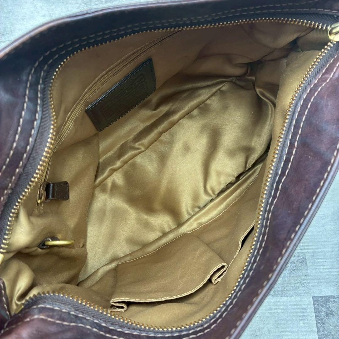 COACH 13515 Archive Patchwork One Shoulder Bag Ha… - image 9