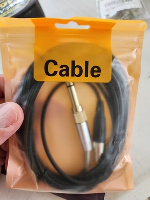 eMagTech Audio Upgrade Cable 3m Mini-XLR to 3.5mm & 6.35mm Audio Cable TPE...