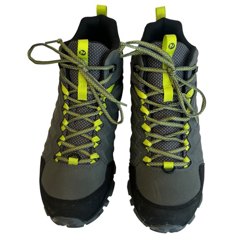 Merrell Thermo Freeze Mid Men's 11 Gray & Green Synthetic Lace-Up Hiking Boot - Bild 3 von 9
