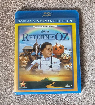 Return To Oz 30th Anniversary (Blu-ray, 1985) Disney Movie Club Exclusive NEW