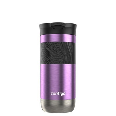 Contigo Byron 2.0 Travel Mug 16 oz Pansy 16 (Pack of 1), 