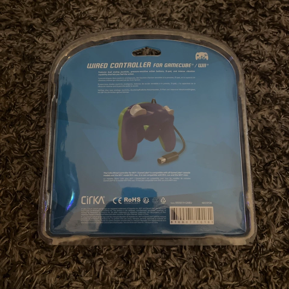 Nintendo GameCube (3rd Party) Green And Blue Controller (Brand New) - Image 3 of 4