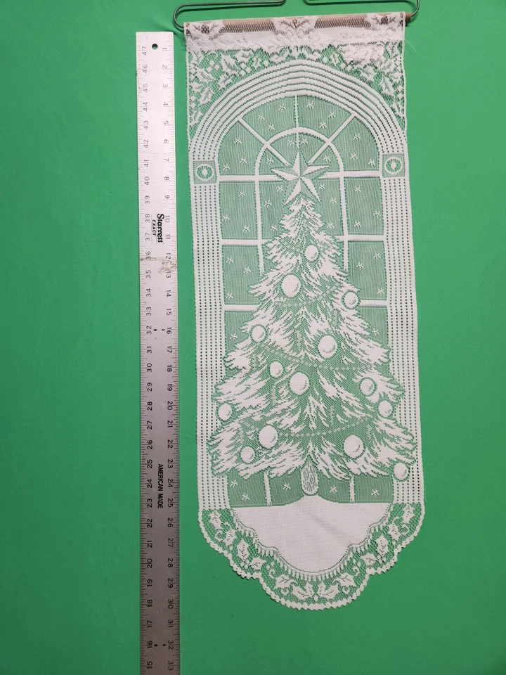Heritage NEW WALL DECOR w/Hanger Cristmas Tree, white color. - Image 4 of 4