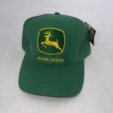 John Deere Licensed Green Trademark Hat / Cap Snapback with Logo