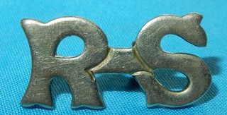 ANTIQUE BOY SCOUTS RS ROVER SCOUTS SCOUTING SHOULDER TITLE BADGE