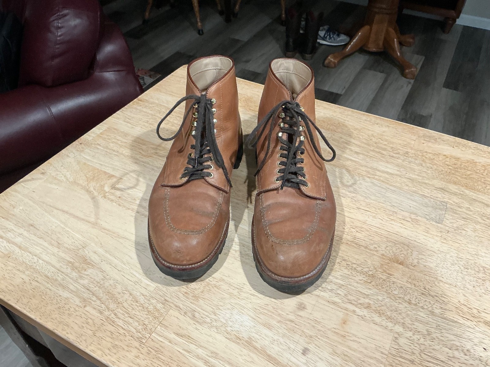 Alden D6948H Natural Chromexcel Indy Boot