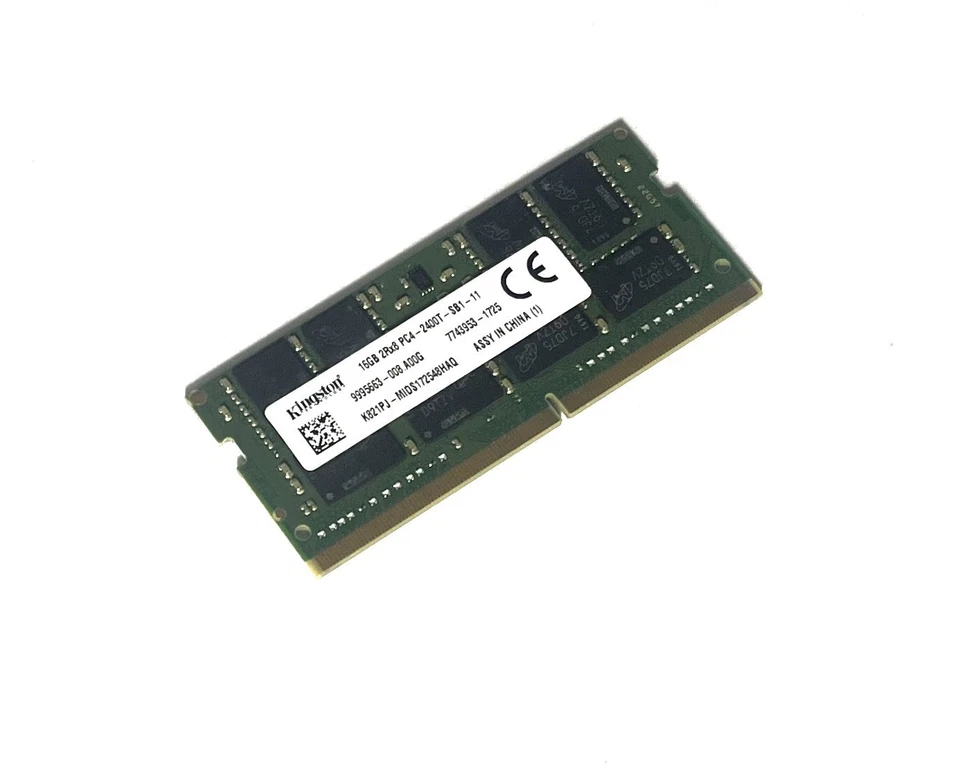 Kingston 16GB RAM Arbeitsspeicher DDR4 2400MHz 2Rx8 PC4-19200 K821PJ-MID - Bild 2 von 3