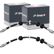 2X JP GROUP BREMSSCHLAUCH 412mm VORNE passend für ALFA 145 146 155 GTV SPIDER FI