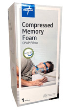 Medline CPAP Sleep Apnea Pillow Contoured Compressed Memory Foam Sleep Aid
