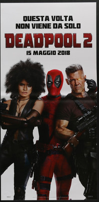 DEADPOOL 2 2018 Original Italian Movie Poster Locandina Marvel