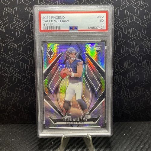 2024 Panini Phoenix - Rookies Caleb Williams #151 Hyper (RC) PSA 5