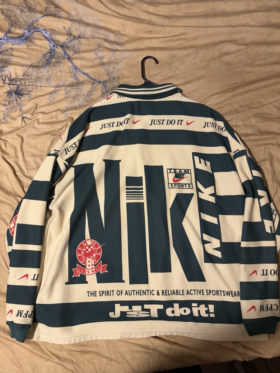 New Nike Cactus Plant Flea Market CPFM Long Sleeve Polo Rugby
