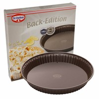 Dr. Oetker 4705 28Cm Back-Edition Quicheform Emaille Boden Springform Antihaft