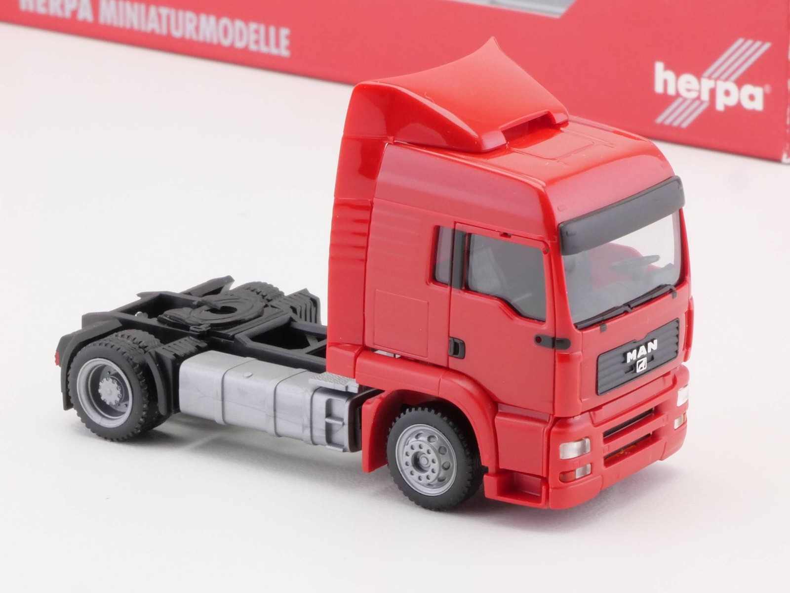 Herpa 151436 Man Tga Lx Tractor Model Truck 1:87 Mint! Ovp 1703-18-66